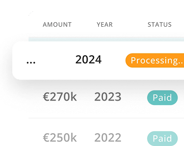 Reward history